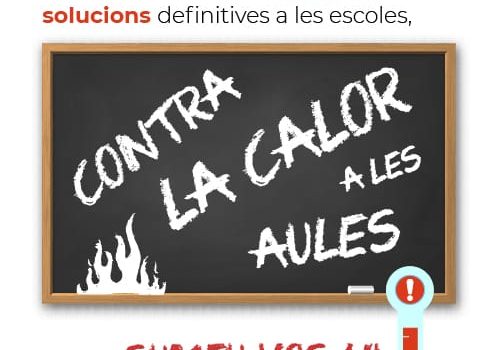 Contra la calor a les aules