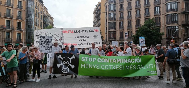 Participem en la protesta ecologista, en contra de l’acte F1 a Barcelona 